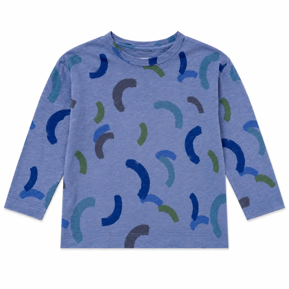 Zara Boy's Blue Shapes ColoredLong Sleeve Blouse | Zara in Lebanon