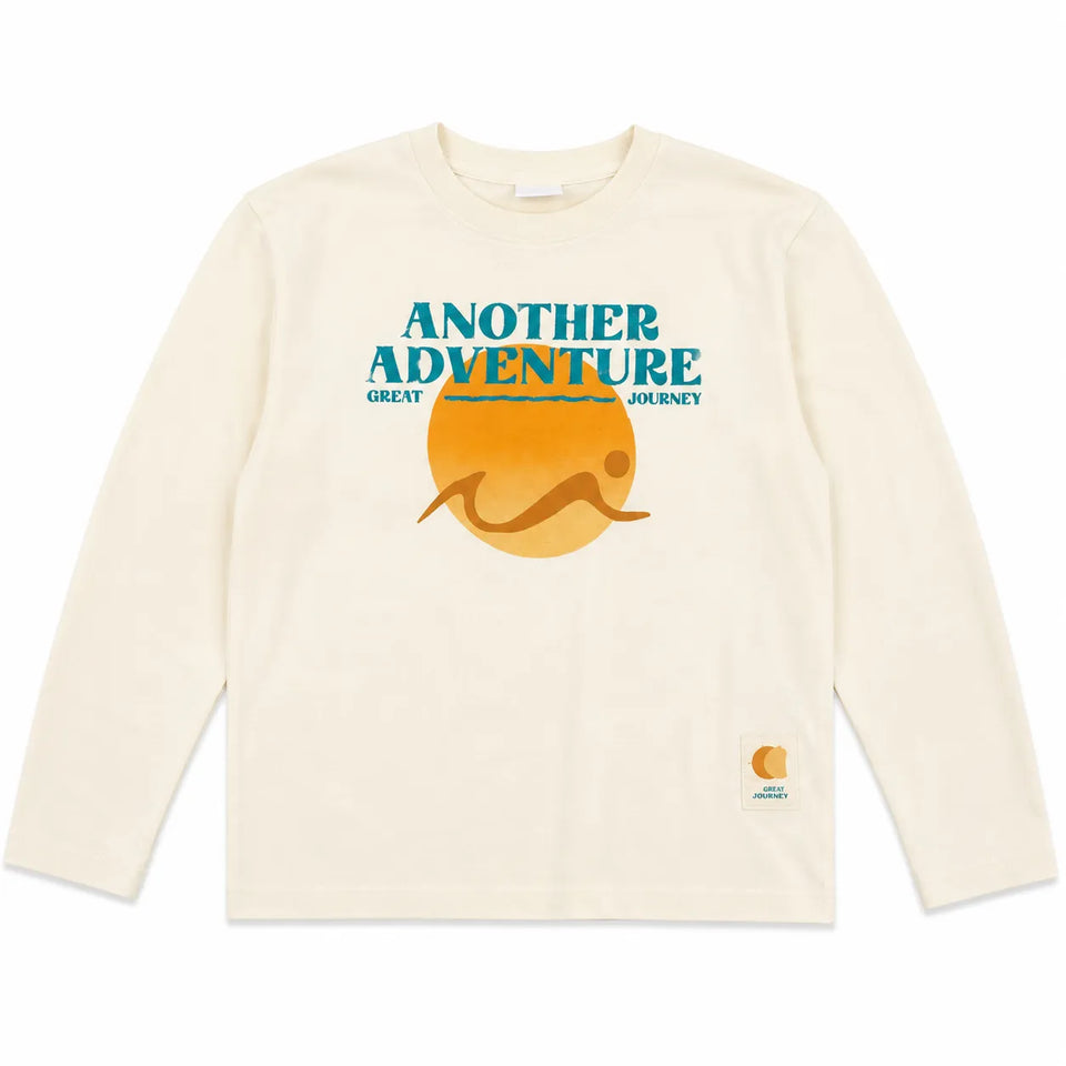Zara Boy's Cream " Another Adventure" Printed Long SleeveBlouse | Zara in Lebanon
