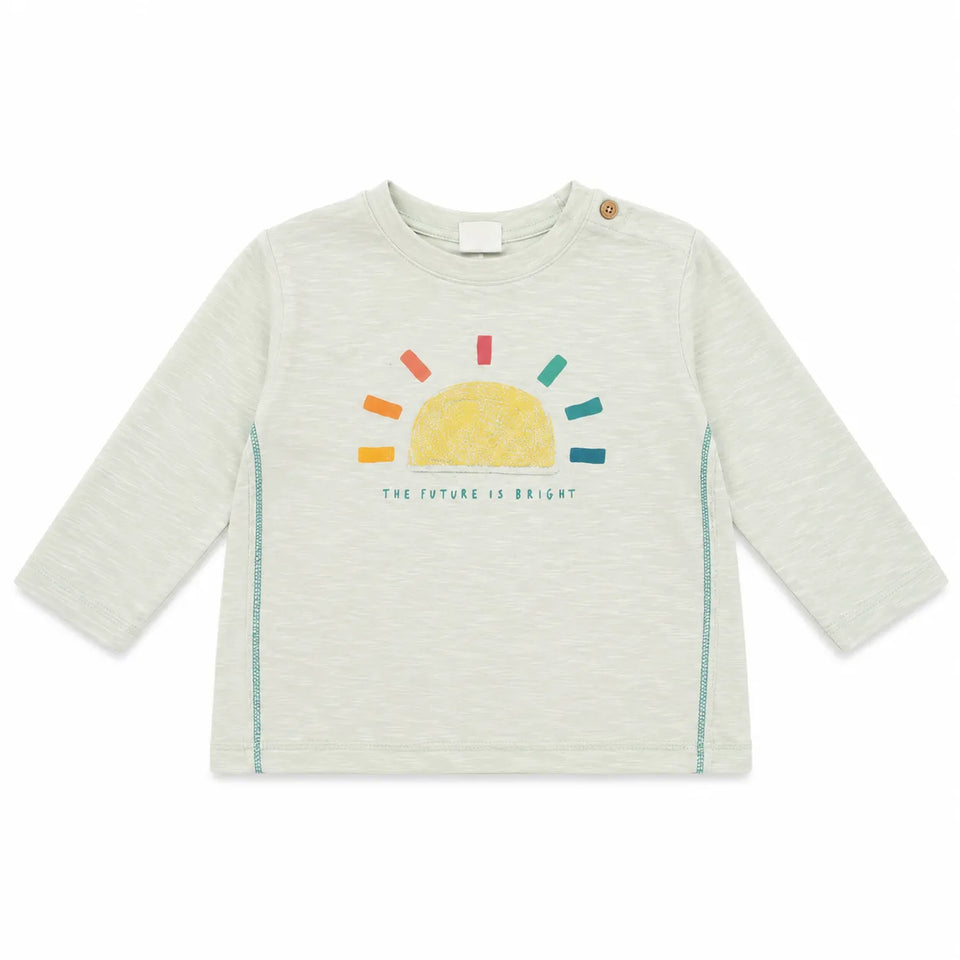 Zara Boy's Mint Green Sun " The Future Bright " PrintedBlouse | Zara in Lebanon