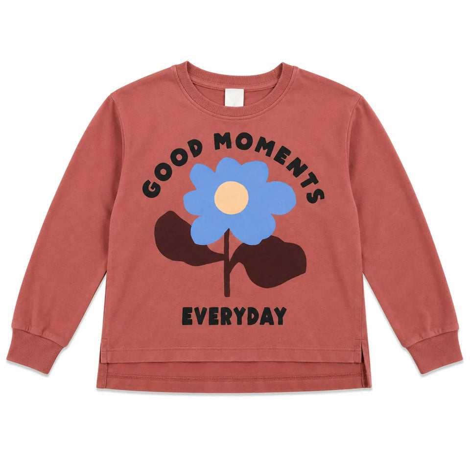 Zara Girl's Washed Red "Good Moments "Printed Blouse| Zara in Lebanon