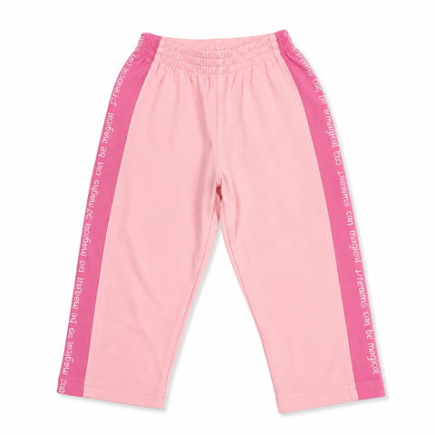 Gala & Co Girl's Pink Elastic Waist Pant | Gala & Co In Lebanon