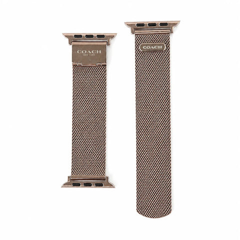 Coach Women's Silver-Tone Milanese Mesh Smartwatch Band | Coach in Lebanon