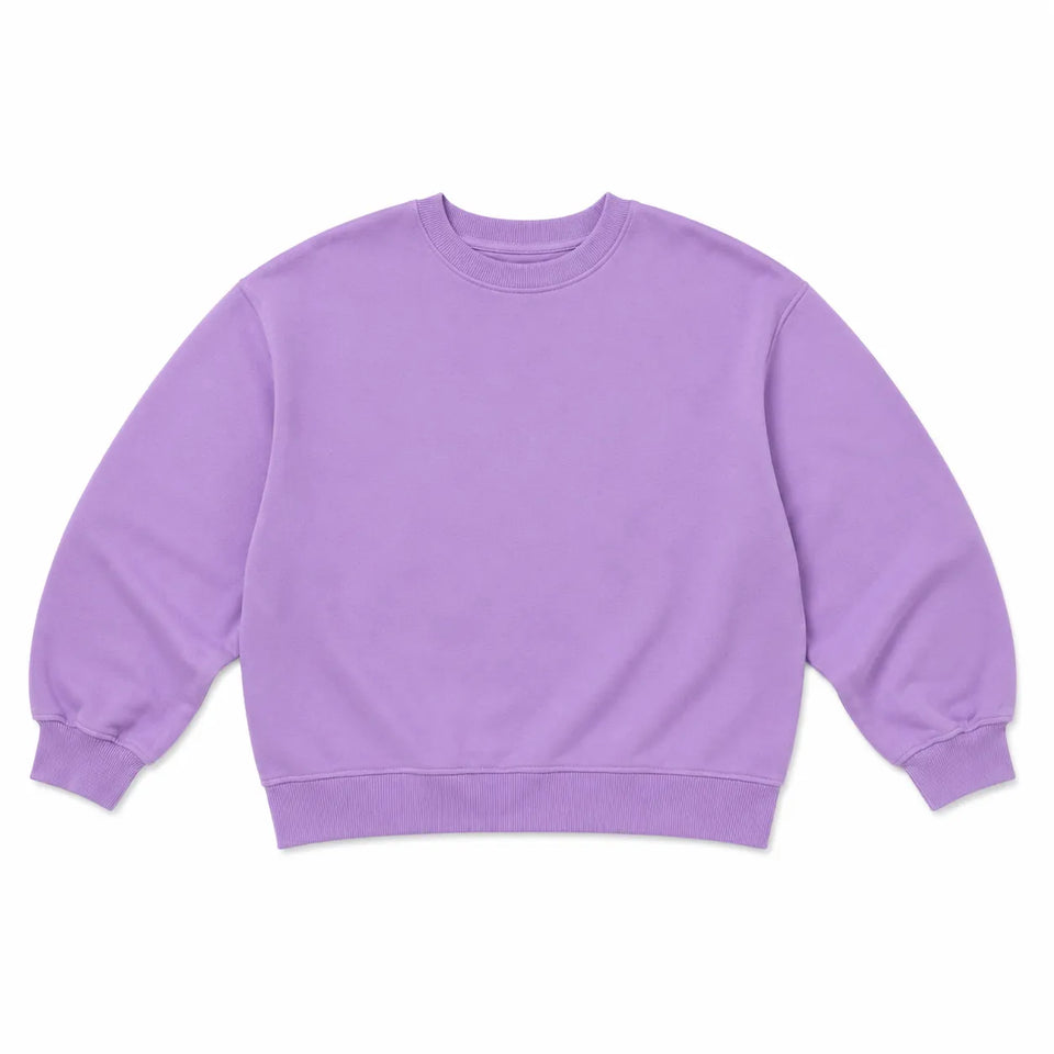 Zara Girl's Purple PlainSweatshirt | Zara in Lebanon