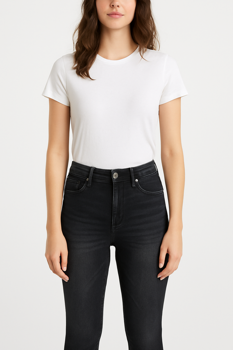 Lucky Brand Women's Black High Rise Ankle Jeans |Lucky Brand In Lebanon
