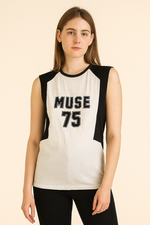 Mango Women's Black & White Muse 75 Printed Blouse |Mango In Lebanon