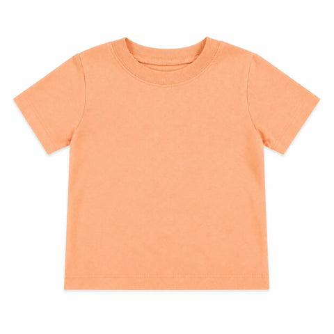 Cat & Jack Baby Boy's Light Orange Plain T-Shirt | Cat & Jack In Lebanon