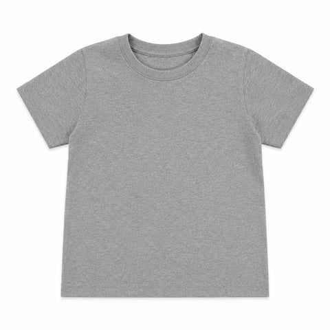 Cat & Jack Baby Boy's Light Grey Plain T-Shirt | Cat & Jack In Lebanon