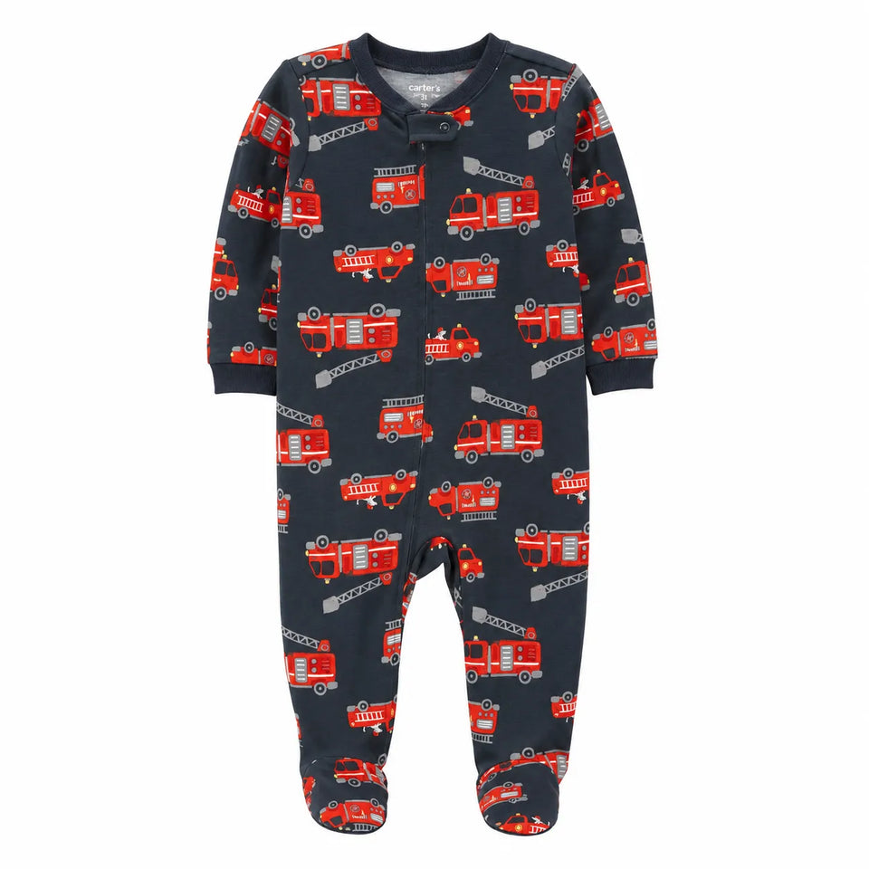 Carter's Baby Boy's Gray /Red GraphicPrinted Overall| Carter'sin Lebanon