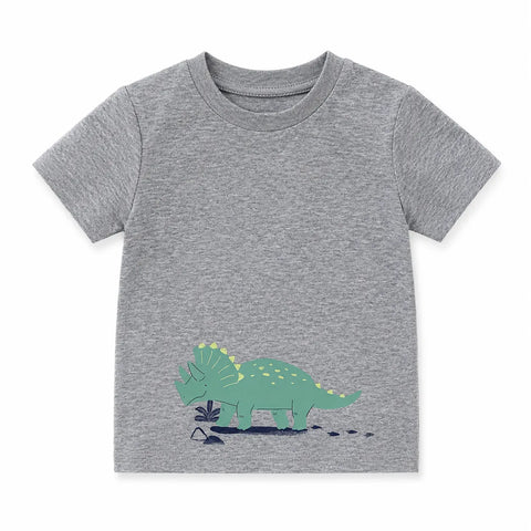 Carter's Baby Boy's Grey Printed T-Shirt | Carter's In Lebanon