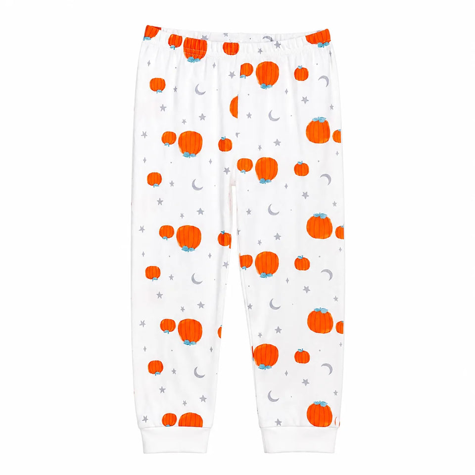 Carter's Boy's White & Orange Pumpkin Printed Sweatpant|Carter's In Lebanon