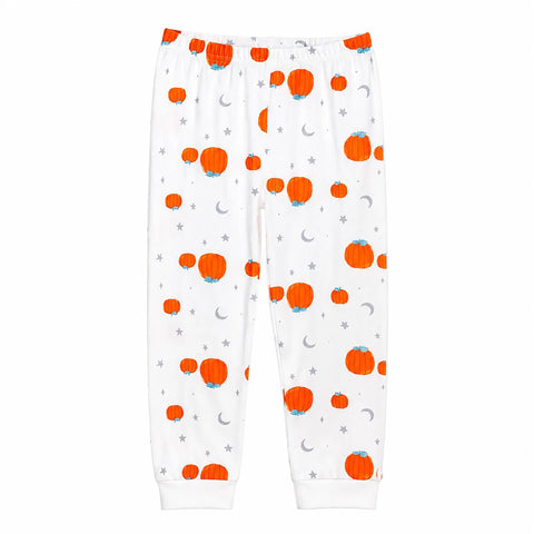 Carter's Boy's White & Orange Pumpkin Printed Sweatpant|Carter's In Lebanon