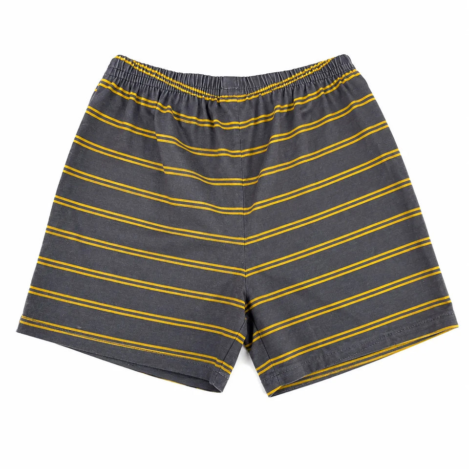 Carter's Baby Boy's Charcoal Grey Lined Yellow Short| Carter'sin Lebanon