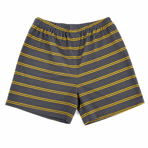 Carter's   Baby Boy's Charcoal Grey Lined Yellow Short    | Carter's  in Lebanon