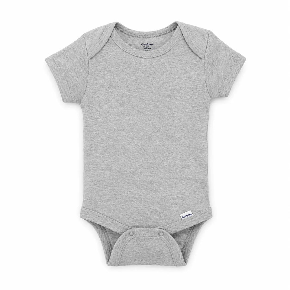 Gerber Baby Boy's Grey Bodysuit | Gerber In Lebanon