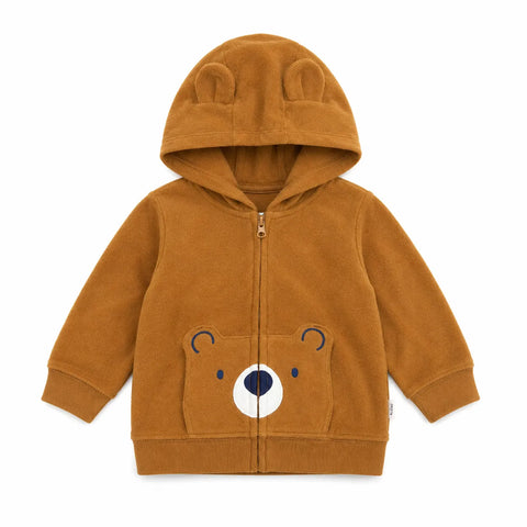 Cat & Jack Baby Boy's Brown Bear Printed Jacket | Cat & Jack In Lebanon