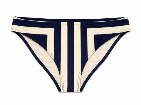 Ted Baker Women's Navy/White Striped  Bikini Bottom | Ted Baker In Lebanon
