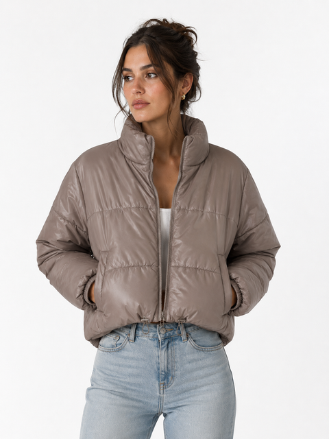 Xlacati Women's Grey Buffer Jacket | Xlacati  in Lebanon