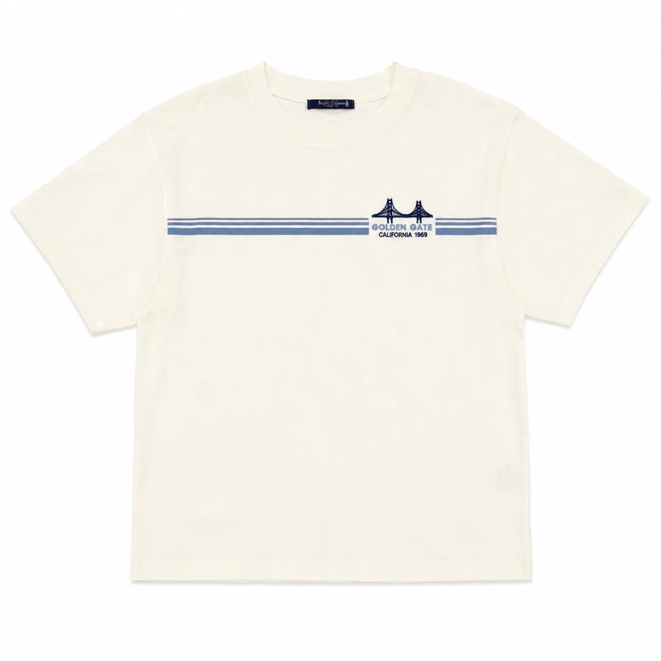 Fmoda Boy'sOff White Golden Gate Print T-Shirt| Fmoda in Lebanon