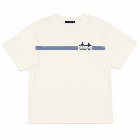Fmoda Boy's  Off White Golden Gate Print T-Shirt  | Fmoda in Lebanon