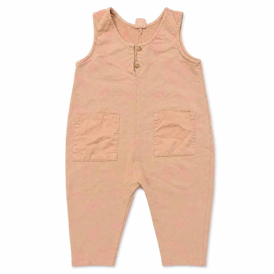 Zara Baby Girl's Dusty Rose Sleeveless Overall | Zara In Lebanon