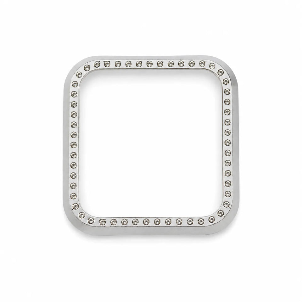 SD Women's Silver Rhinestone Bling Smartwatch Protective Case Cover - 38mm | SD in Lebanon