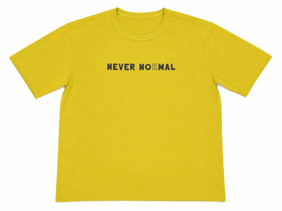 Zara Boy's Yellow "Never Normal " PrintedT-Shirt | Zarain Lebanon