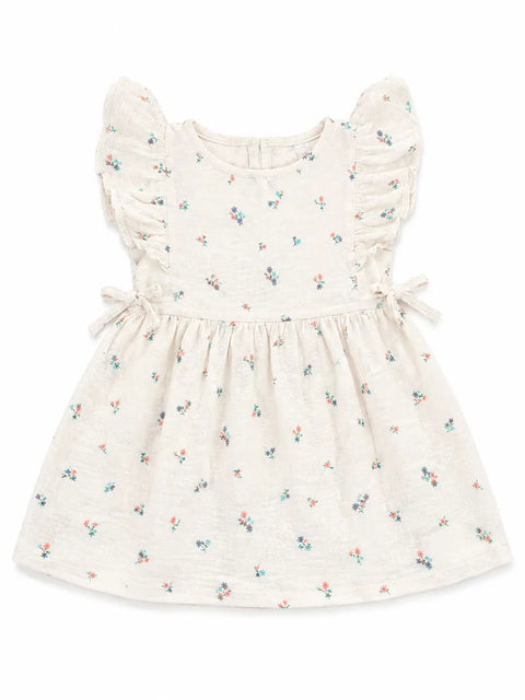 Zara Baby Girl's White Floral Printed  Dress | Zara  in Lebanon