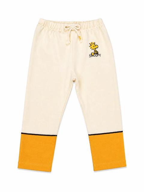 Zara Baby Boy's Yellow /Cream Snoopy Printed  Sweatpants | Zara  in Lebanon