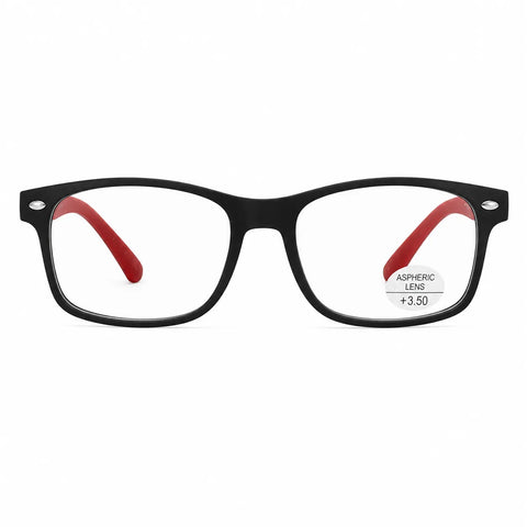 LookStar Women's Navy & Red + 3.50 Lens Reading Glasses  | LookStar In Lebanon