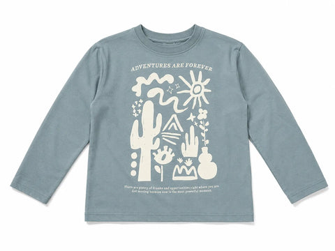 Zara Boy's Blue With Graphic Printed Long Sleeve Blouse    |Zara In Lebanon