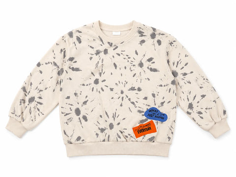 Zara Boy's Light Grey With Scattered Charcoal Grey Sweatshirts   | Zara In Lebanon