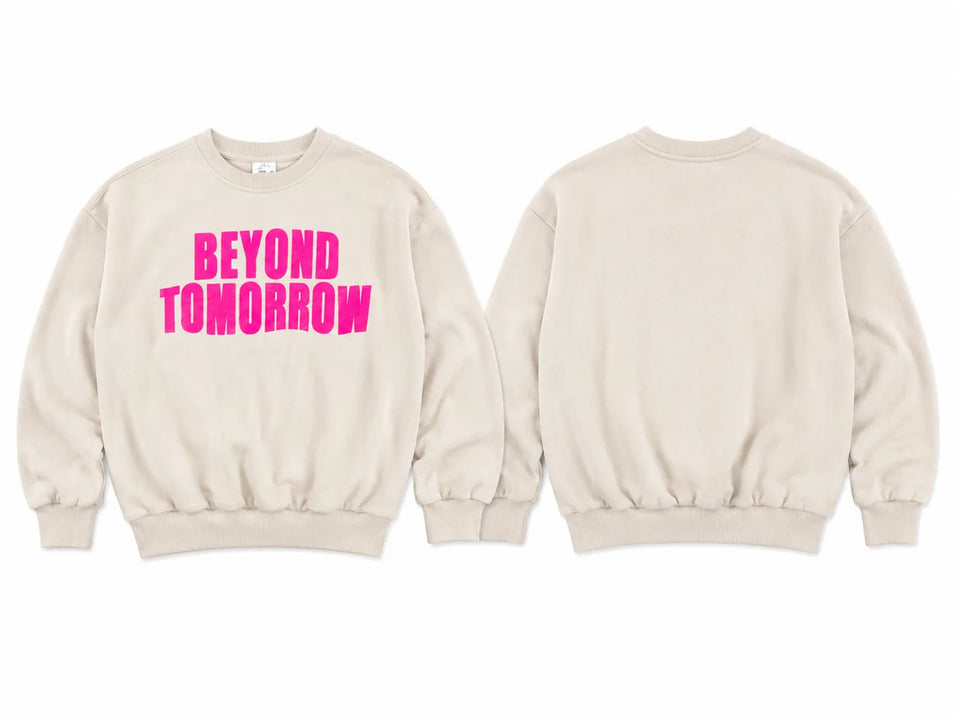 Zara Baby Girl's Light Beige "Beyond Tomorrow " PrintedSweatshirt|Zara In Lebanon