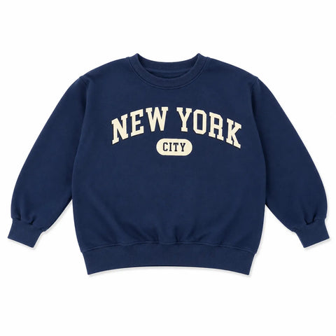 Zara Boy's Navy  " New York City  " Sweatshirts   | Zara In Lebanon