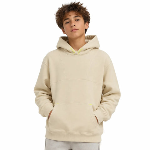 Zara Boy's Light Beige Hoodie | Zara In Lebanon