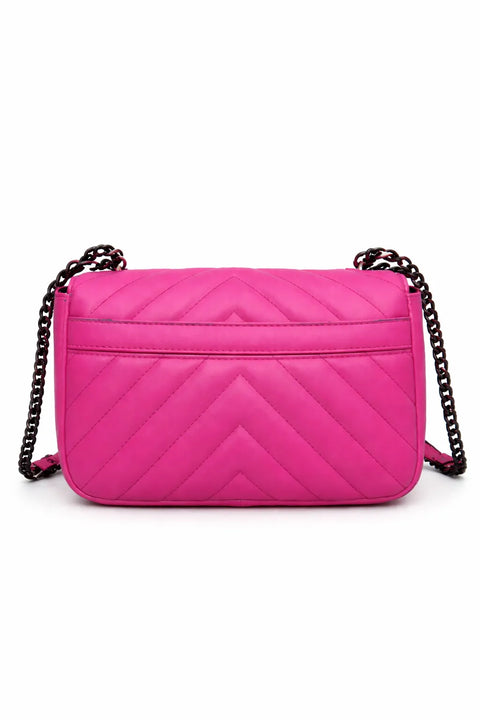 Dkny  Women's  Pink  leather Shoulder Bag | Dkny  In Lebanon