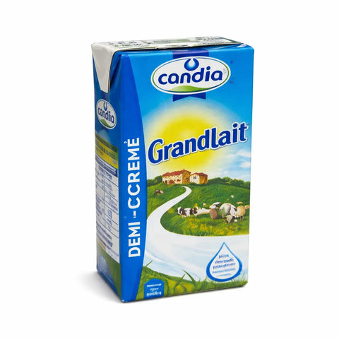 Candia Milk Grandlait Semi-Skimmed 180ml | Candia In Lebanon