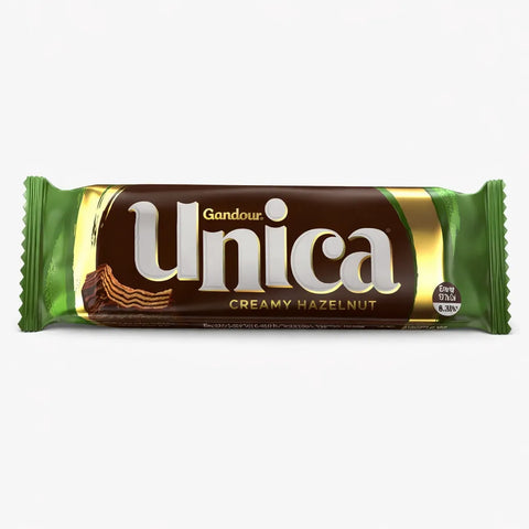 Gandour Unica Hazelnut Chocolate Wafer 18g | Gandour In Lebanon