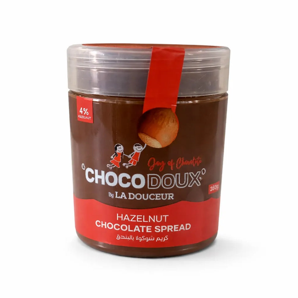 ChocoDoux Hazelnut Chocolate Spread (4% Hazelnut) 350g | ChocoDoux In Lebanon