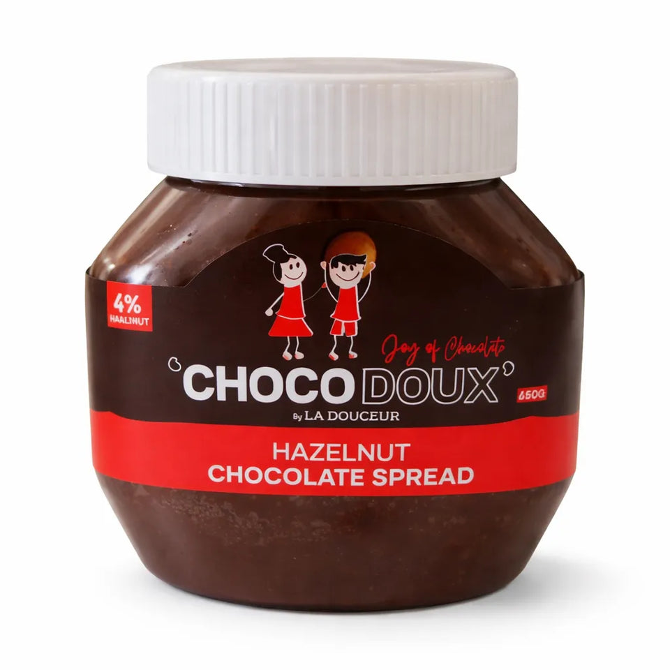 ChocoDoux Hazelnut Chocolate Spread (4% Hazelnut) 650g | ChocoDoux In Lebanon