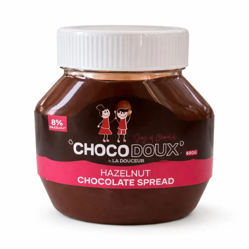 ChocoDoux Hazelnut Chocolate Spread (8% Hazelnut) 650g | ChocoDoux In Lebanon