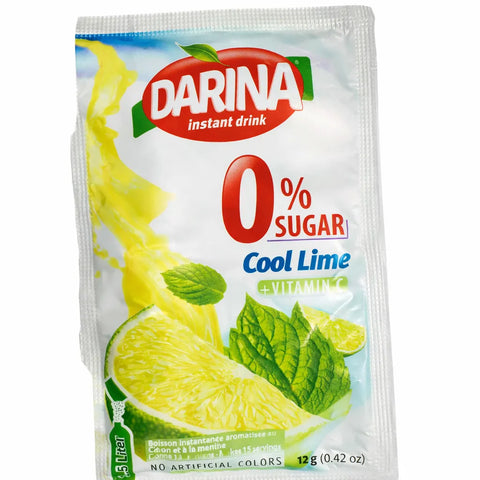 Darina 0% Sugar Instant Cool Lime Juice 12g | Darina In Lebanon