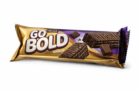 Go Festa Go Bold Dark Chocolate Coated Wafer Filled With Dark Cream 50g | Go Festa In Lebanon