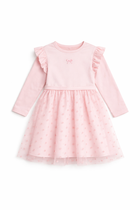 Sinsay Girls’ Pink Tulle Skirt Dress | Sinsay in Lebanon