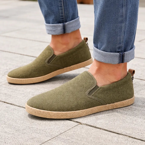 Sinsay Men’s Khaki Canvas Casual Shoes | Sinsay in Lebanon