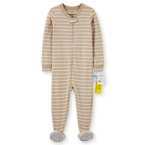 Carter's Toddler Boys' Brown Striped Footed Overall | Carter's in Lebanon