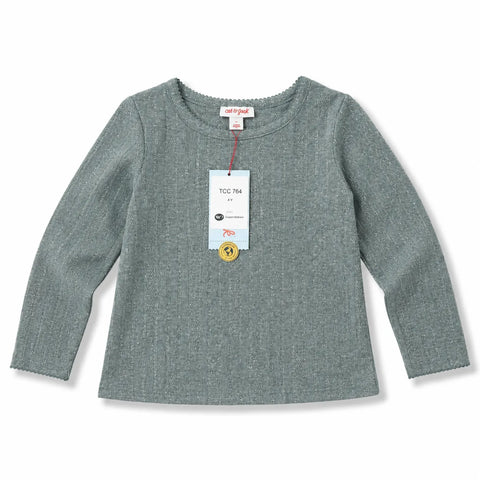 Cat & Jack Girl's Mint Green Pointelle Blouses | Cat & Jack In Lebanon