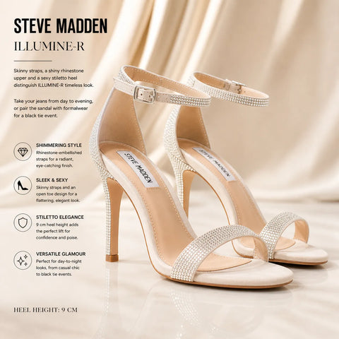 Steve Madden Women's Rhinestone Illumine-R Heels | Steve Madden In Lebanon