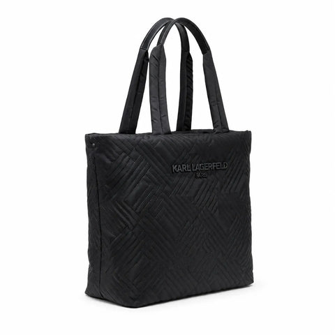 Karl Lagerfeld Paris Women's Black Voyage Large Nylon Tote | Karl Lagerfeld Paris In Lebanon