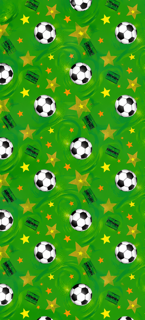Parasenta Gift Green With Football Printed Rapping Paper | Parasenta  in Lebanon