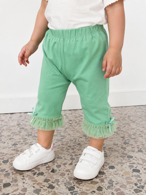 Ativo Baby Girl's Light Green  Legging  | Ativo in Lebanon